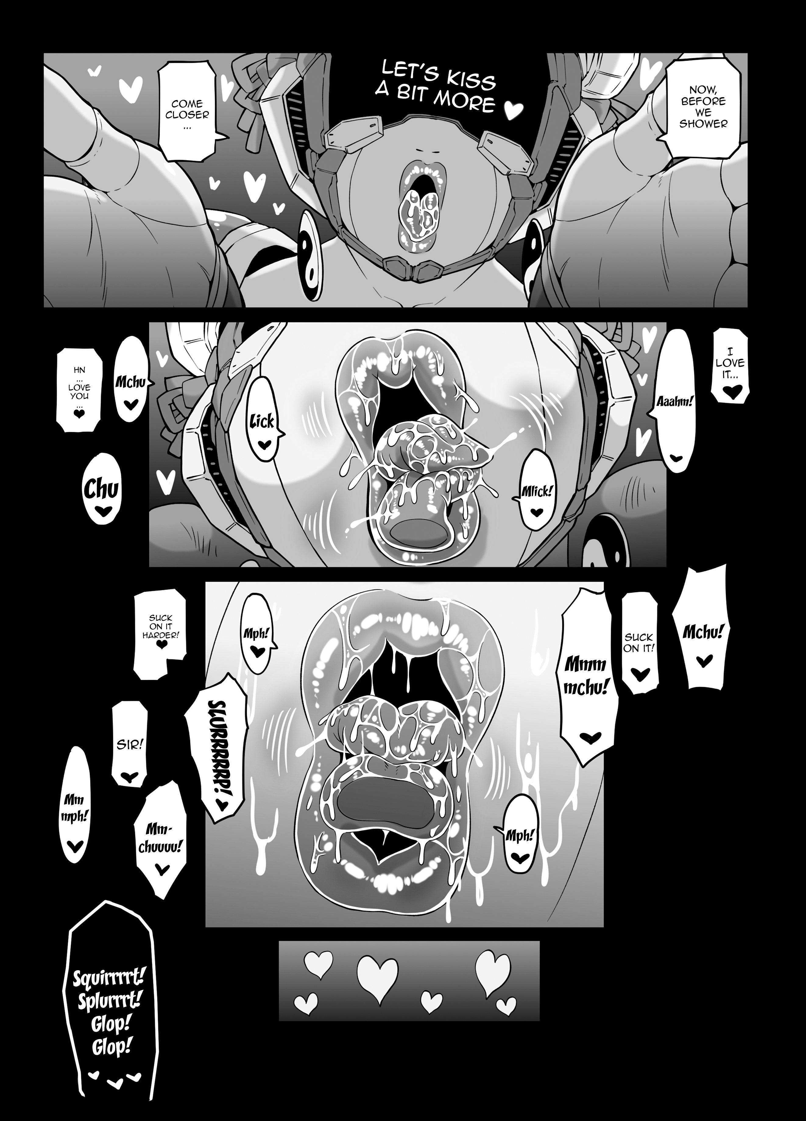 Hentai Manga Comic-Android Bathhouse F P S-Read-69